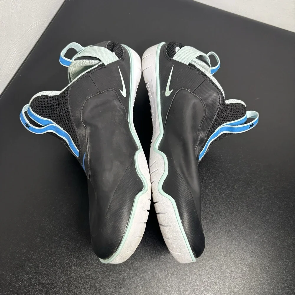 Nike Air Zoom Pulse Mens‎ Size 8.5 Black Blue Athletic Nursing Shoes Sneakers